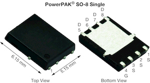 Vishay SiR180ADP Type N-Channel MOSFET, 137 A, 60 V Enhancement, 8-Pin SO-8 SiR180ADP-T1-RE3