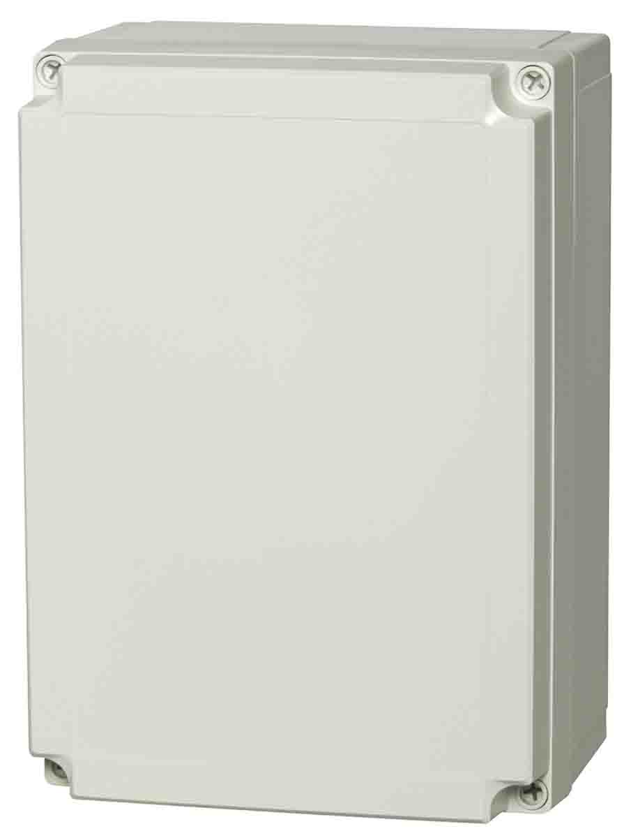 Fibox Grey Polycarbonate Enclosure, IP66, IP67, IK08, Grey Lid, 255 x 180 x 88mm