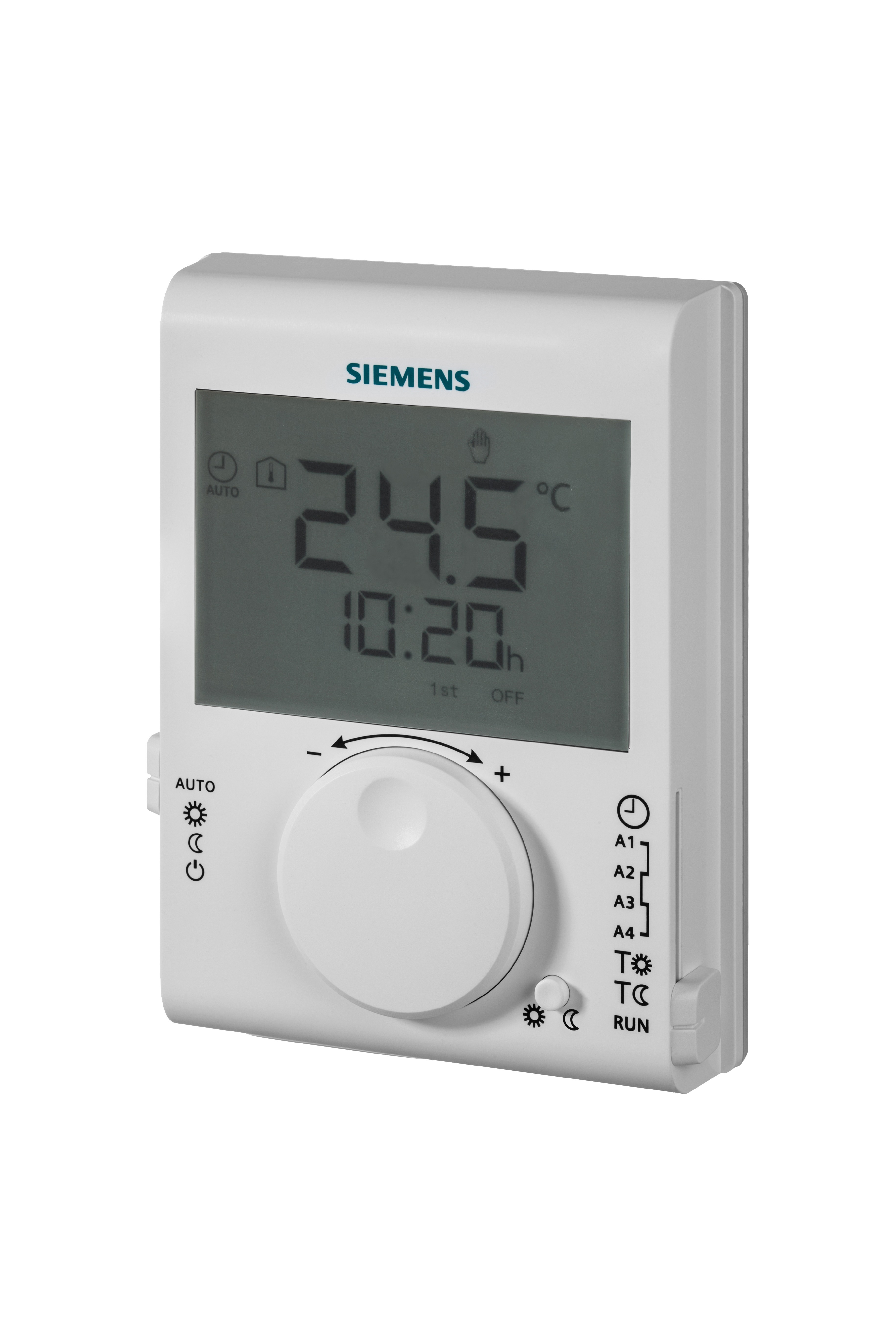 Siemens RDJ Wall Mount Controller, 90 x 120 x 26.9mm 1 Input, 1 Output Relay, 3 V dc Supply Voltage PID Controller