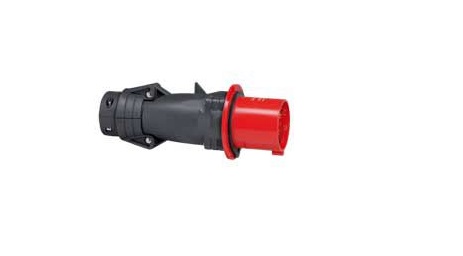 Legrand, Hypra IP44 Red 3P+E Industrial Power Plug, Rated At 63A, 415 V No