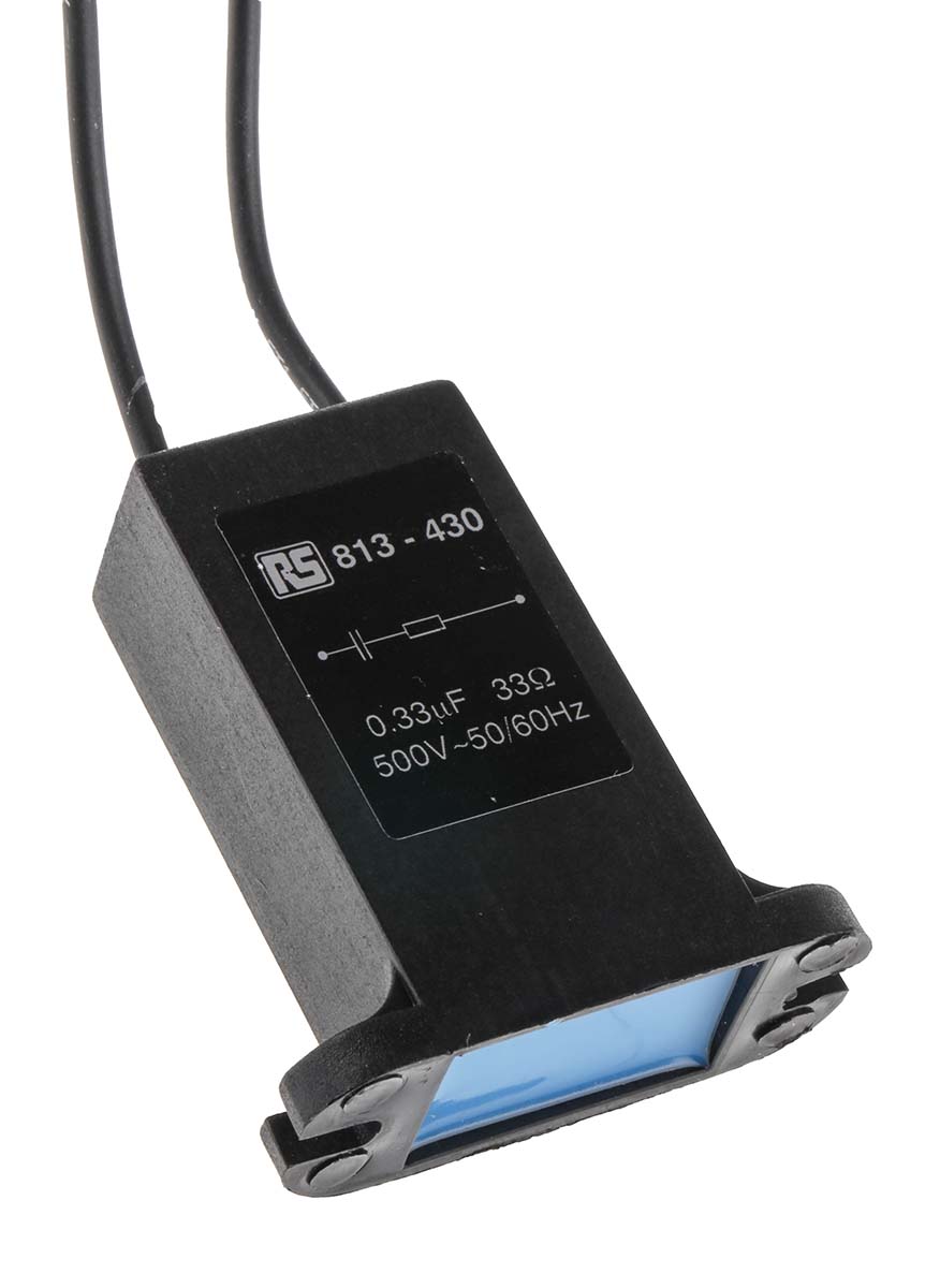 RS PRO RC Network Capacitor 500 V Maximum Voltage Rating 1 Phase