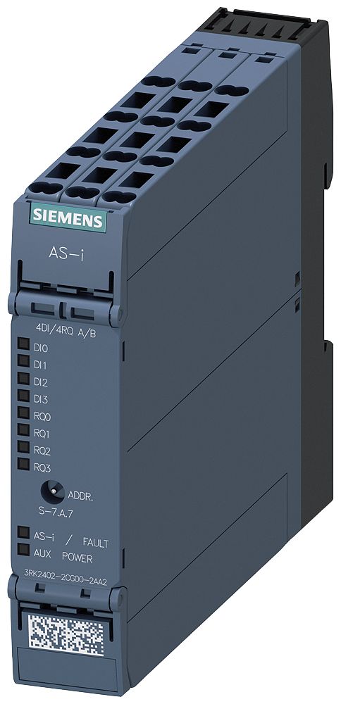 Siemens AS-I SlimLine Compact Series I/O module for Use with Control Cabinet