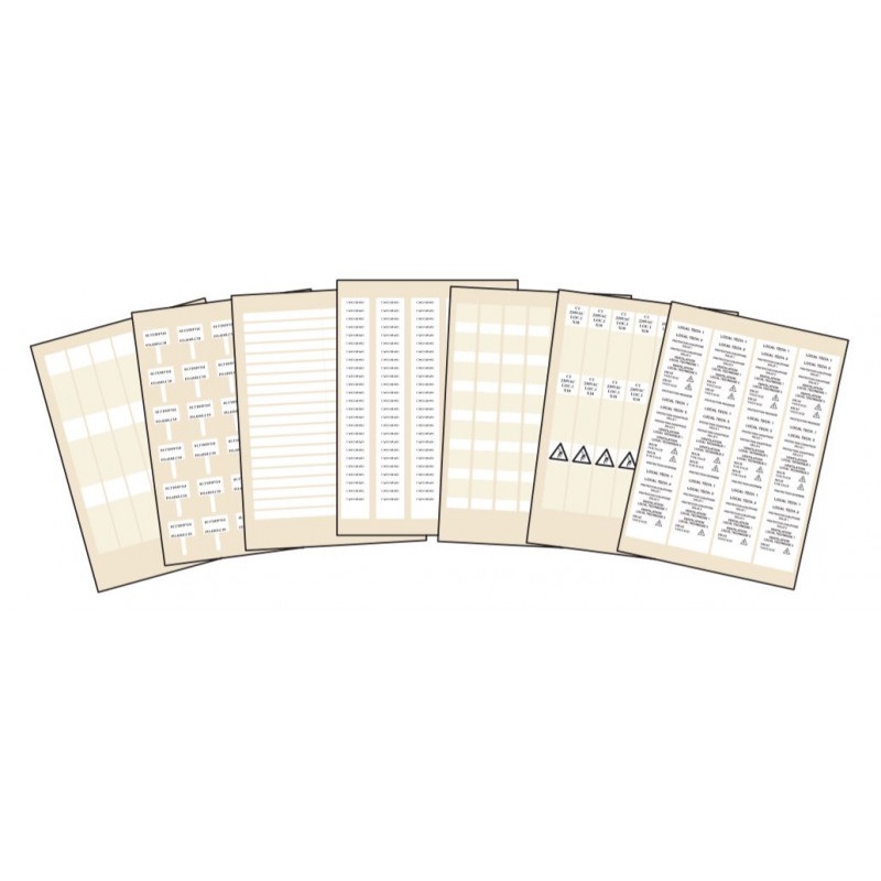 Legrand on White Label Printer Labels, 25 mm Width
