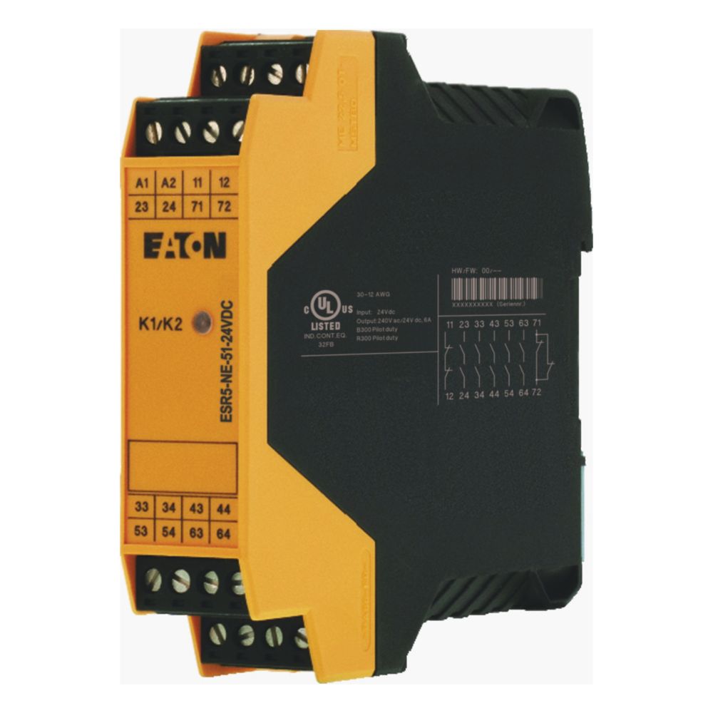 Eaton ESR5 EP-4010 Safety Relay 24V dc, Dual-Channel