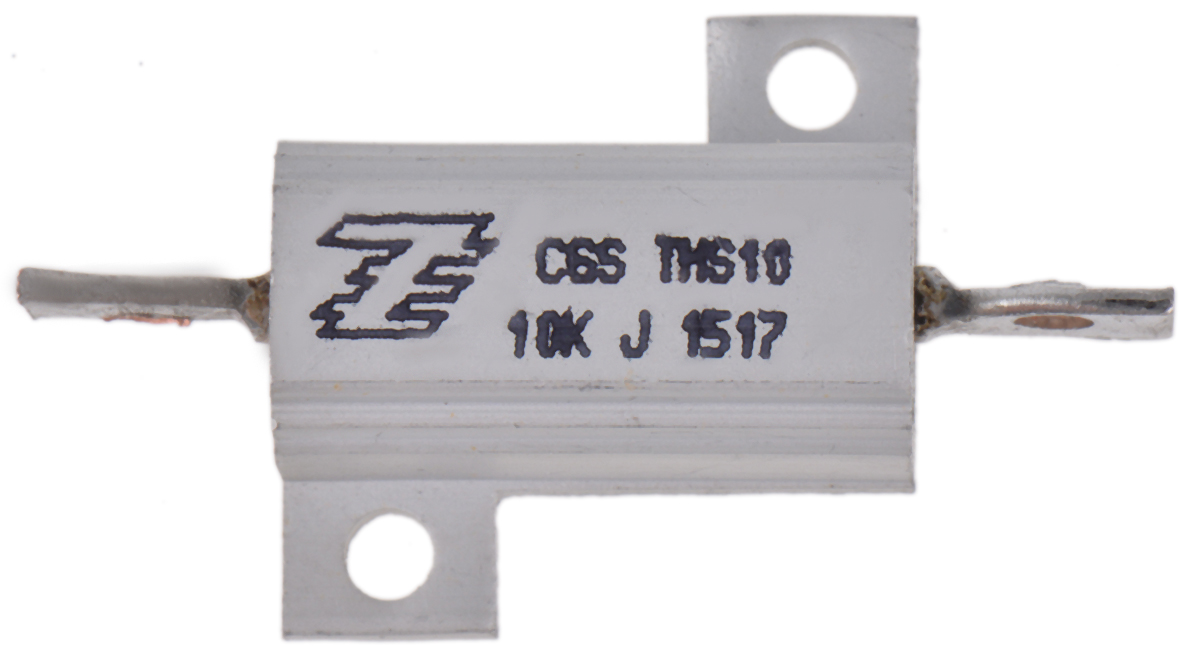 TE Connectivity, 10kΩ 10W Wire Wound Chassis Mount Resistor THS1010KJ ±5%