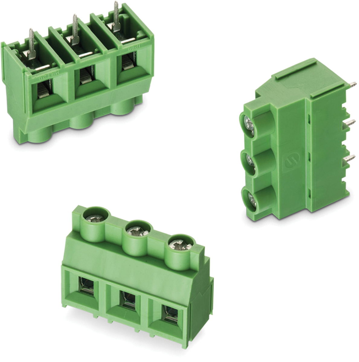 Wurth Elektronik 2509 Series PCB Terminal Block, 3-Contact, 9.52mm Pitch, PCB Mount, 1-Row, Solder Termination