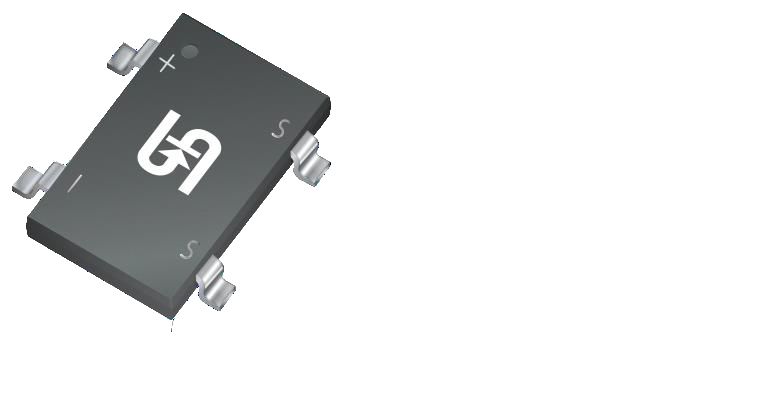Taiwan Semiconductor Bridge Rectifier, 4A, 600V, 13-Pin