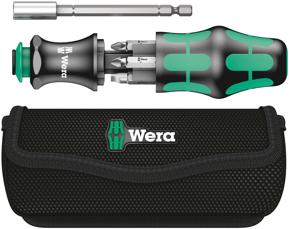 Wera 6 Pieces, Phillips, Pozidriv