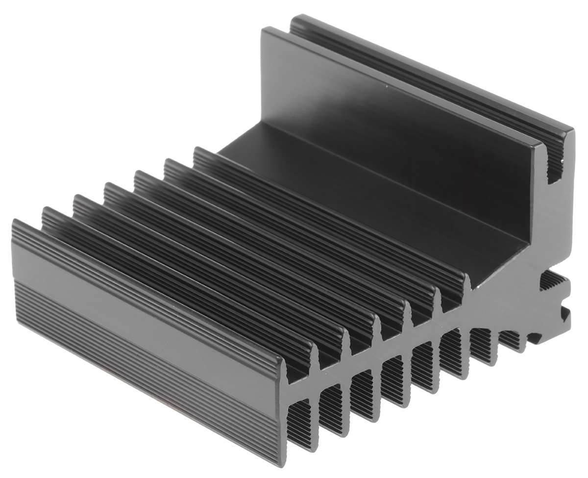 RS PRO Heatsink, 5°C/W, 50 x 50 x 28mm, Screw