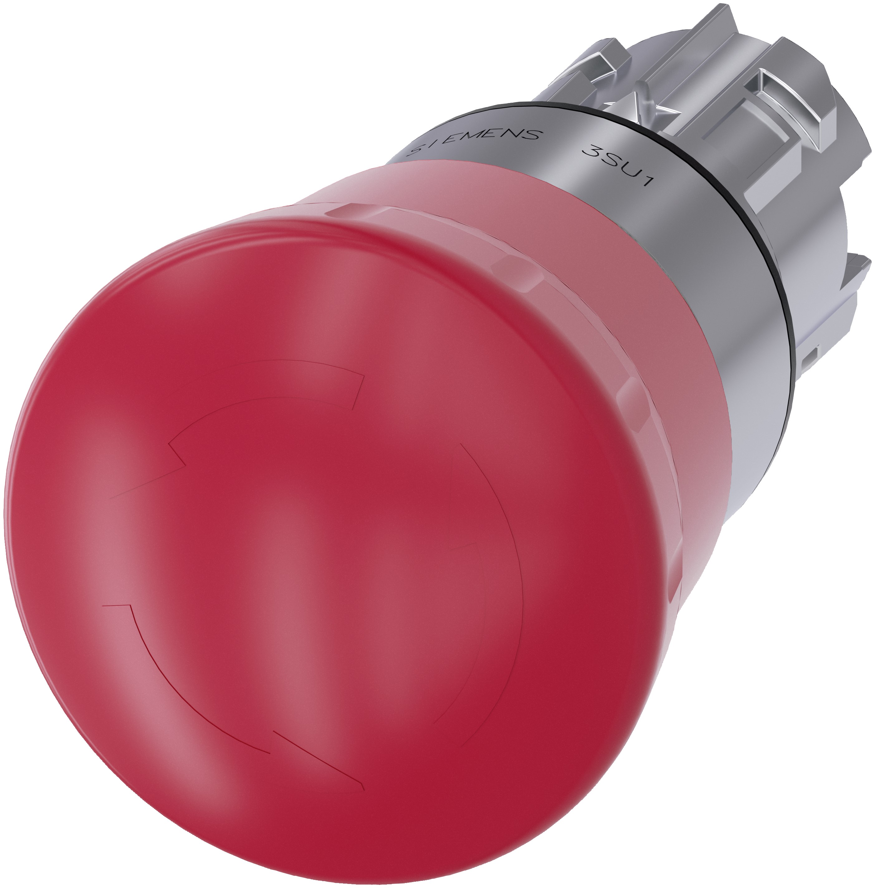 Siemens SIRIUS ACT, Red, Twist to Reset 40mm Mushroom Head Emergency Button