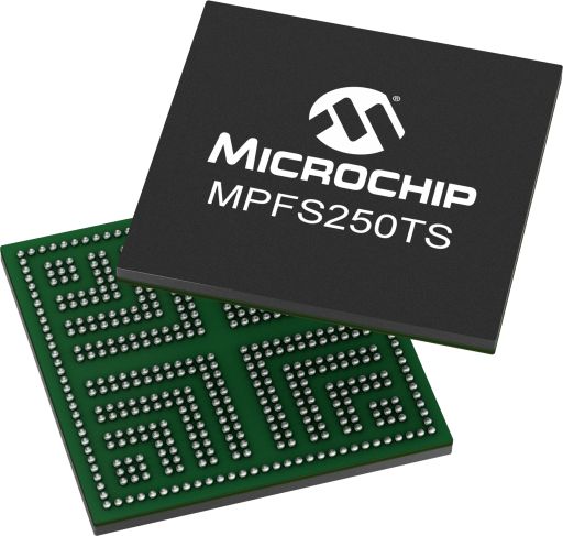Microchip FPGA MPFS250TS-1FCG1152I, PolarFire SoC 254000 Cells, 17600kbit, 1152-Pin BGA