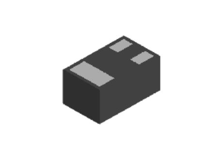 DiodesZetex DMN Type N-Channel MOSFET, 407 mA, 60 V Enhancement, 3-Pin X1-DFN DMN62D1LFB-7B