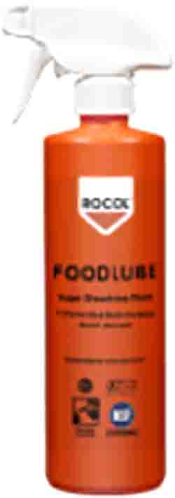 Rocol Foodlube® SUGAR DISSOLVING Fluid PFAS Free Lubricant 5 kg Aerosol,Food Safe