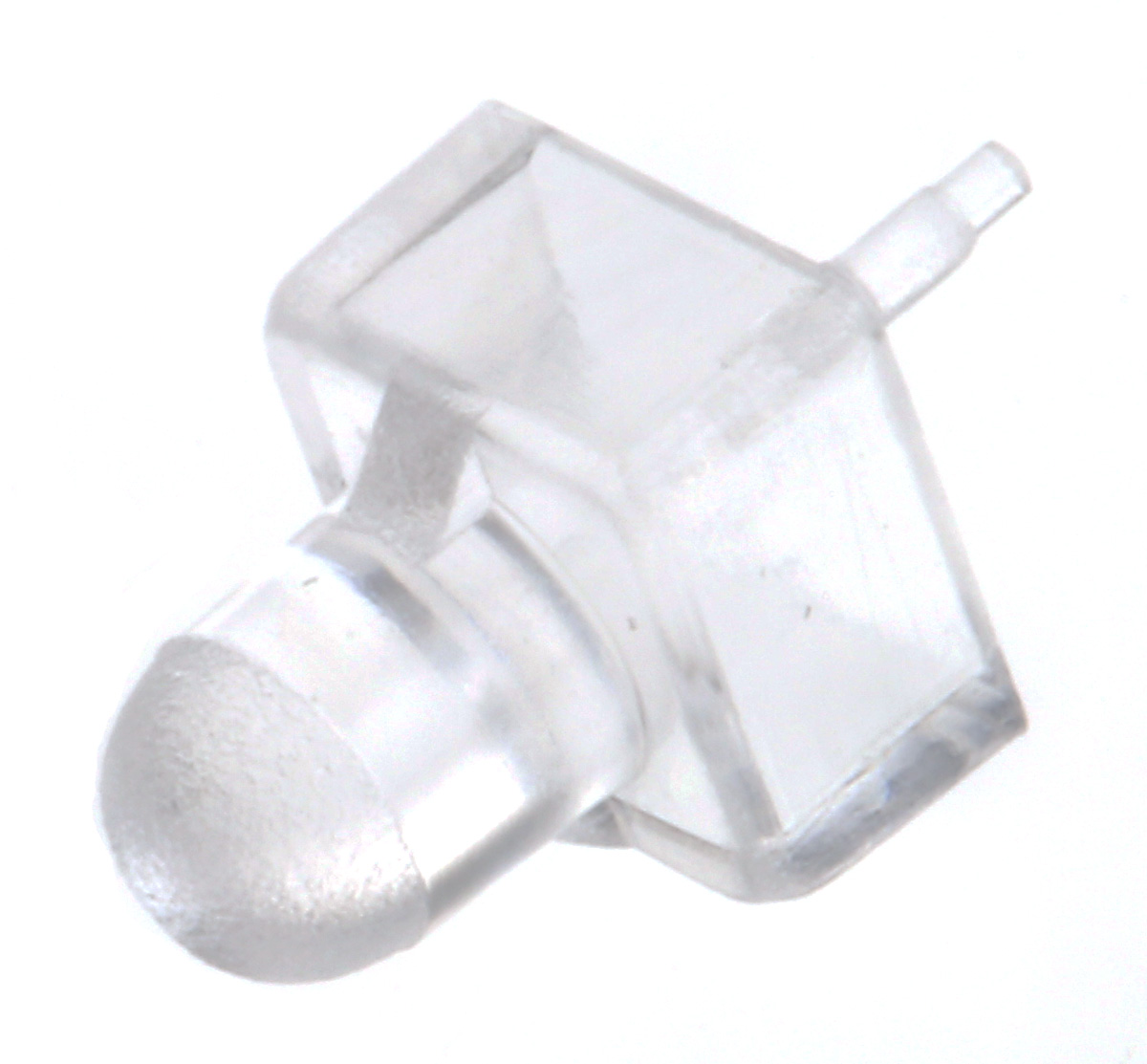 VLP-250-R Bivar, PCB Mounted LED Light Pipe, Clear Round Lens