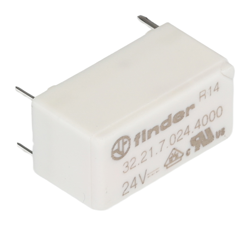 Finder PCB Mount Relay, 24V dc Coil, 6A Switching Current, SPDT