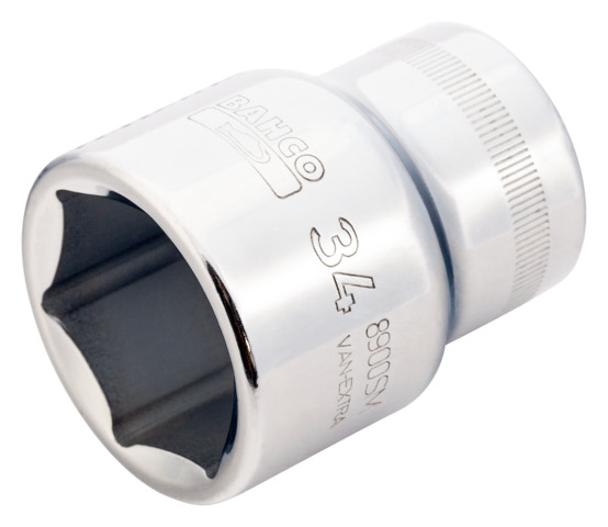 Bahco 3/4 in Drive 41mm Standard Socket, 41mm, 66 mm Overall Length