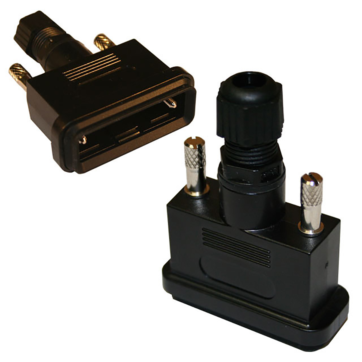 Norcomp 967 Series ABS D Sub Backshell, 15 Way