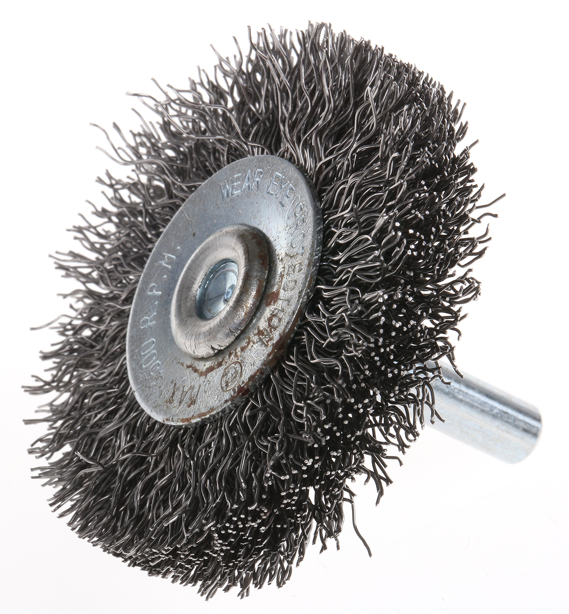 Tivoly Steel Circular Abrasive Brush, 50mm Diameter