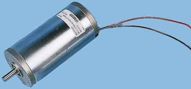 Crouzet Brushed DC Motor, 90 W, 24 V dc, 270 mNm, 3200 rpm, 8mm Shaft Diameter