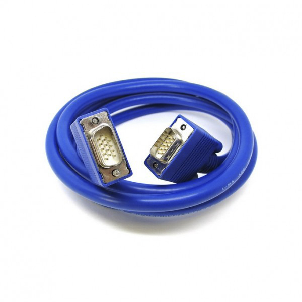 Van Damme Male VGA to Male VGA Cable, 3m Blue