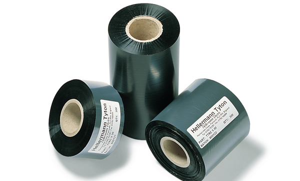 HellermannTyton 556-00061 TT122OUT 110MM-PET-BK Black Label Printer Ribbon