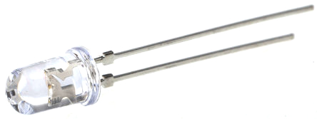 Wurth Elektronik3.6 V Blue LED 5mm Through Hole, WL-TMRW 151054BS04500
