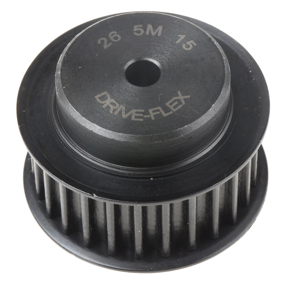 RS PRO Timing Belt Pulley, Steel 15mm Belt Width x 5mm Pitch, 26 Tooth