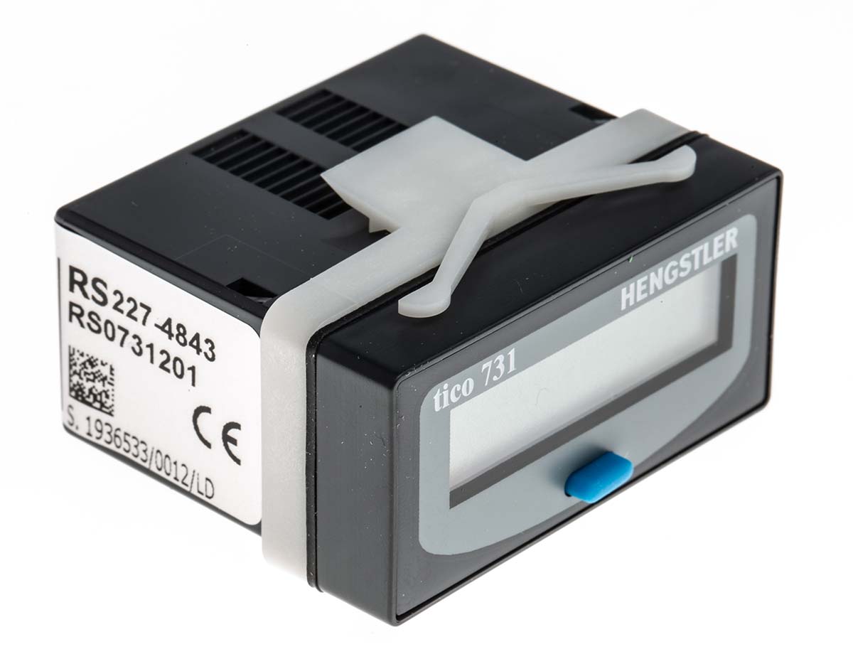 Hengstler TICO 731 Counter, 8 Digit LCD, 7.5kHz, 12 → 24 V dc