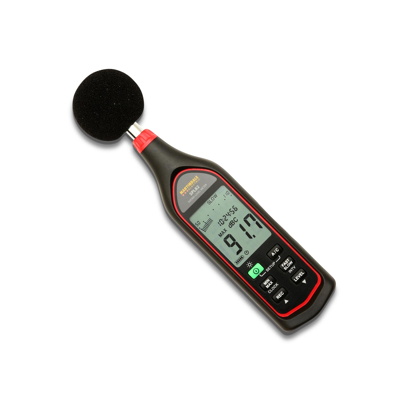Martindale SPL82 Sound Level Meter, 30dB to 130dB, 8kHz max with RS Calibration