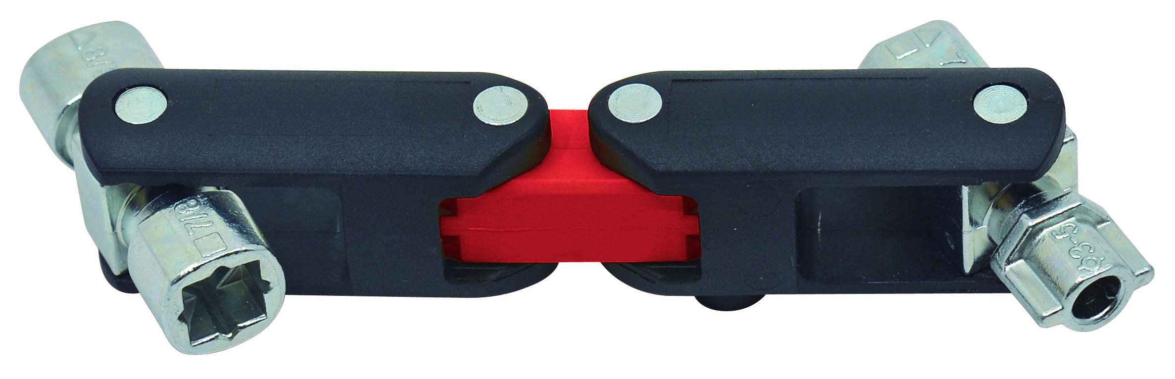 RS PRO Diecast Zinc, Fiberglass Reinforced Plastic 8-way Control Cabinet Key