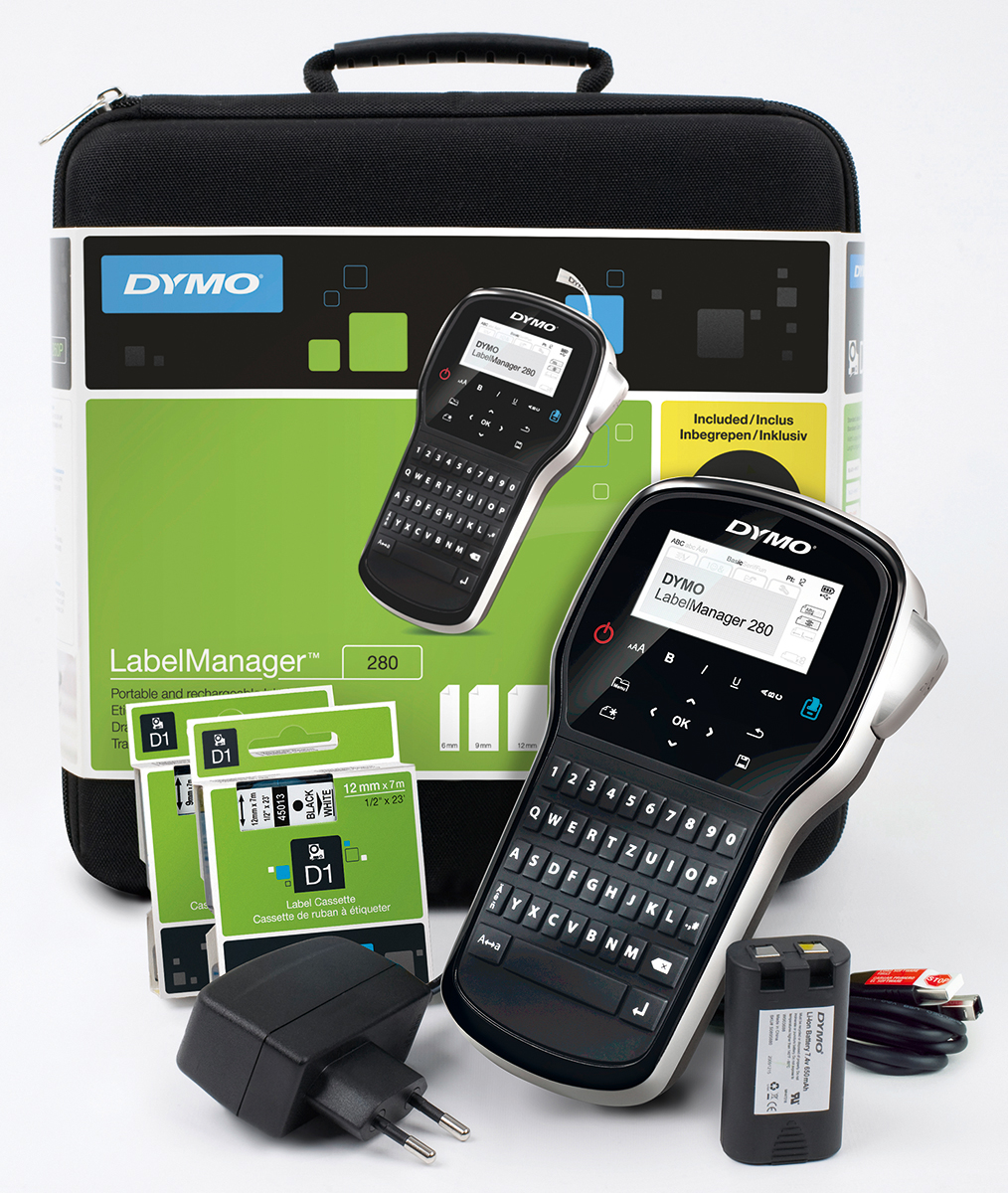 Dymo Dymo 280 Handheld Label Printer, 12mm Max Label Width, UK