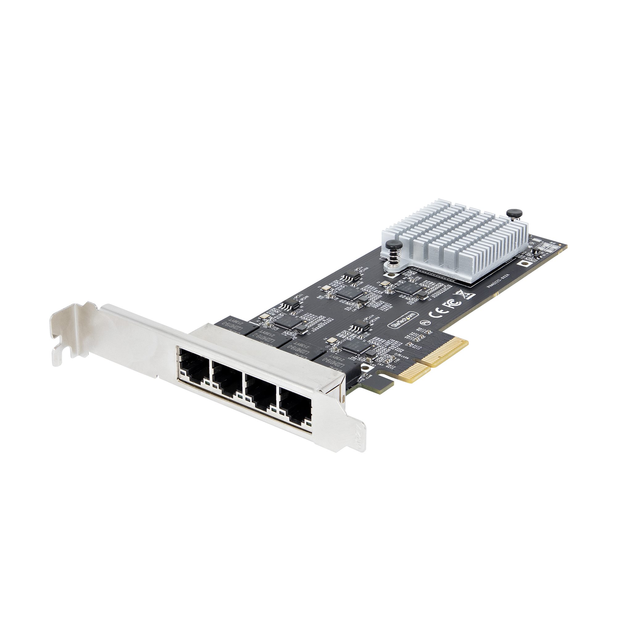 StarTech.com 4 Port PCIe RJ45 Network Card, 10/100Mbit/s
