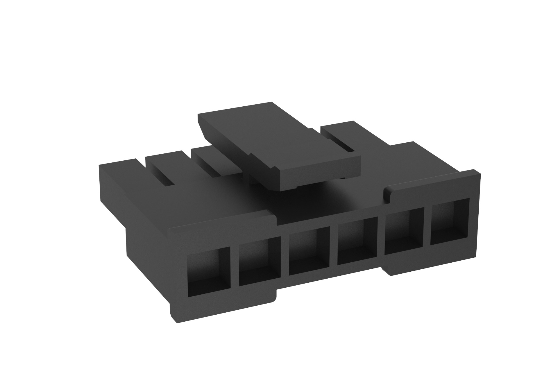 Amphenol Communications Solutions, G88MPH0621 Housing Plug, 3mm Pitch, 6 Way, 1 Row Vertical
