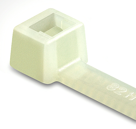 Thomas & Betts Cable Ties, 914mm x 9 mm, Natural Nylon, Pk-50