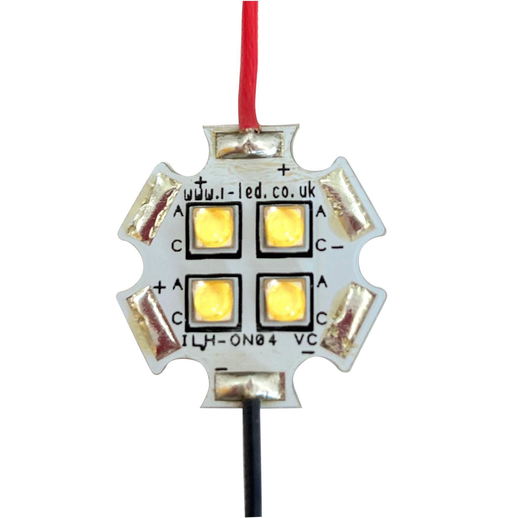 Intelligent LED Solutions10.8 → 12.8 V White LED Screw Mount, OSLON Square ILH-OG04-WMWH-SC221-WIR200.