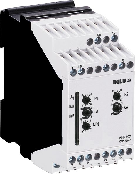 Dold Monitoring Relay, SPDT, 24 → 240V ac/dc, DIN Rail