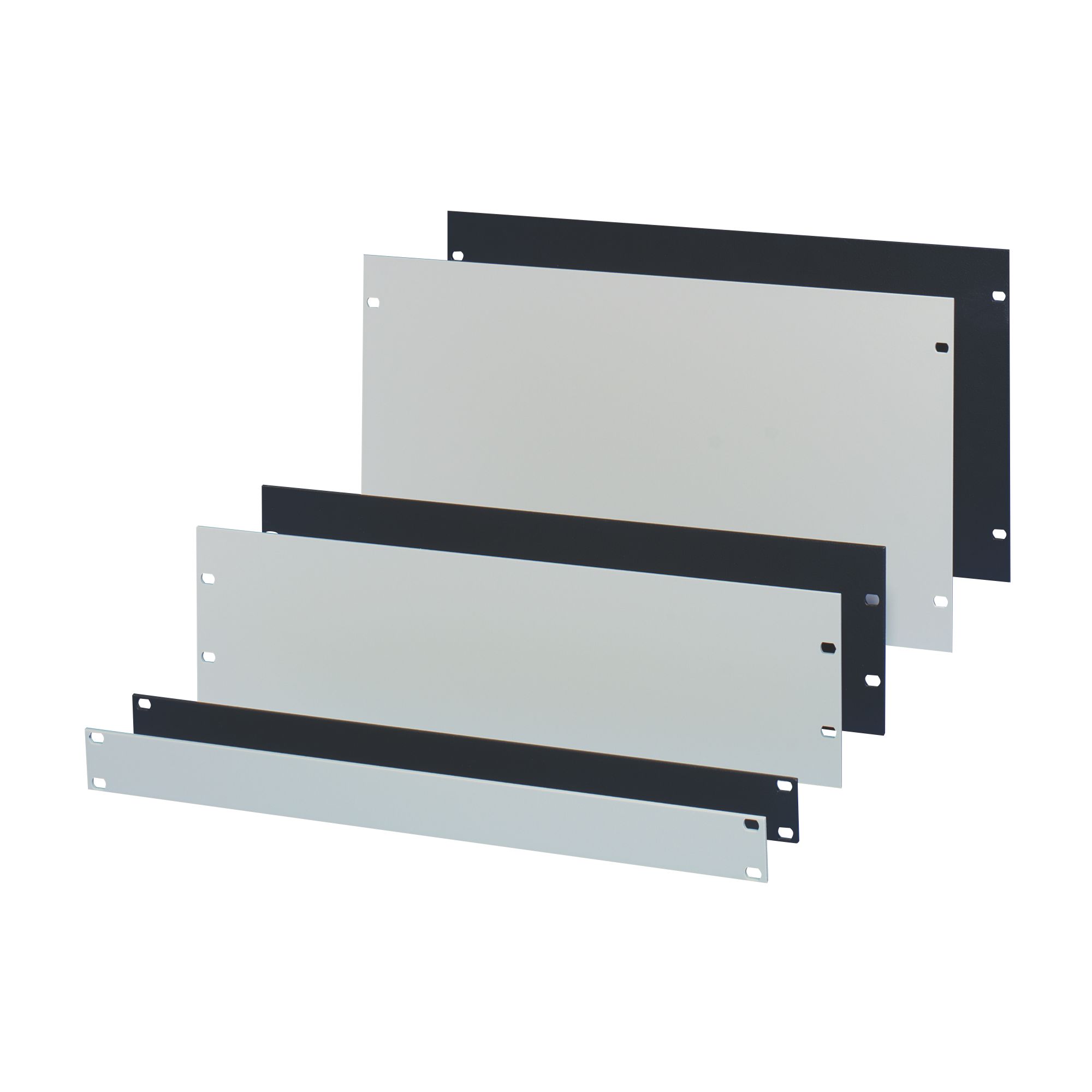 nVent SCHROFF Aluminium Front Panel, 6U, 265.9 x 483 x 4mm