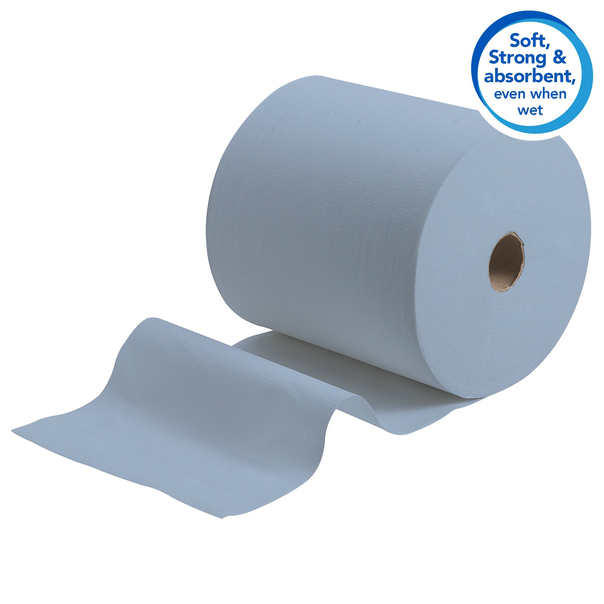 SCOTT Scott (6668) Rolled Blue Hand Towels, 198 x 200mm, 304 Sheets