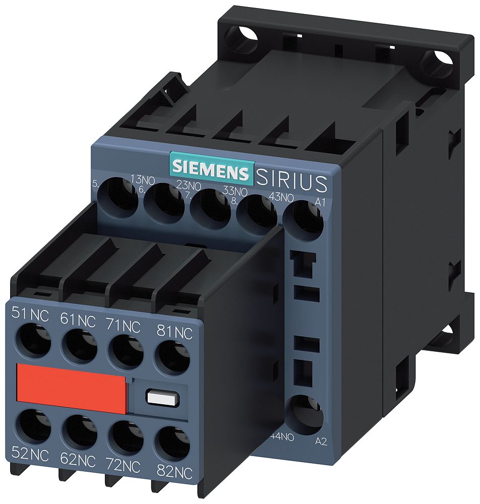 Siemens SIRIUS 3RH2 Contactor Relay, 24 V dc Coil, 10 A, 4NO + 4NC, 690 V ac
