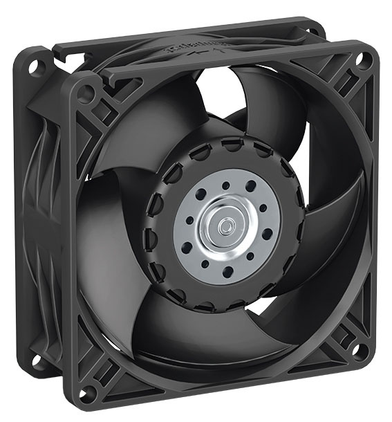 ebm-papst 8300 N - S-Panther Series Axial Fan, 12 V dc, DC Operation, 56m³/h, 1.5W, 80 x 80 x 32mm