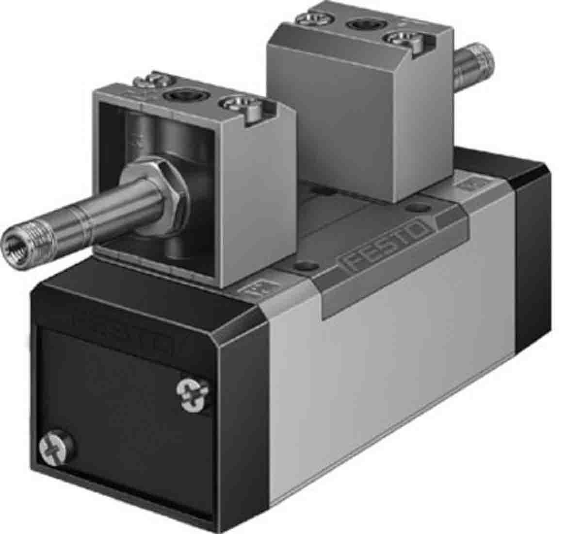 Festo 5/3 exhausted Solenoid Valve - Electrical MFH Series, 150983