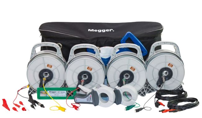 Megger 50m Extension Lead Kit Semi-enclosed Reel