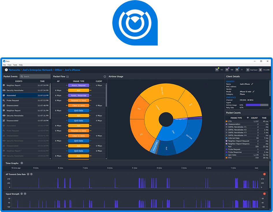 Oscium MetaGeek OS-SFW-000022 MetaGeek App, For Use With Spectrum Analyzer