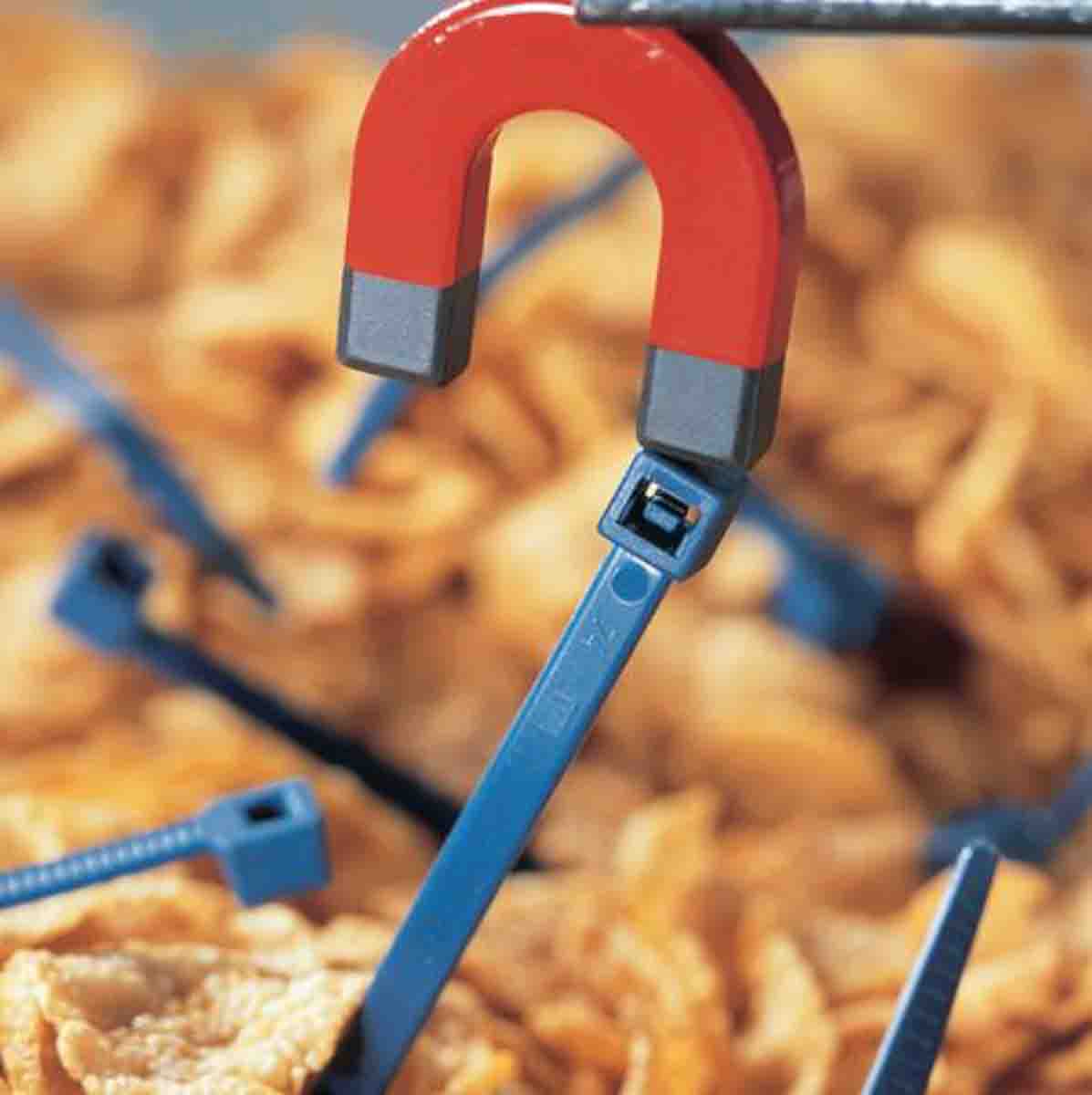 HellermannTyton Cable Tie, 390mm x 4.6 mm, Blue Polyamide 6.6 (PA66), Pk-100