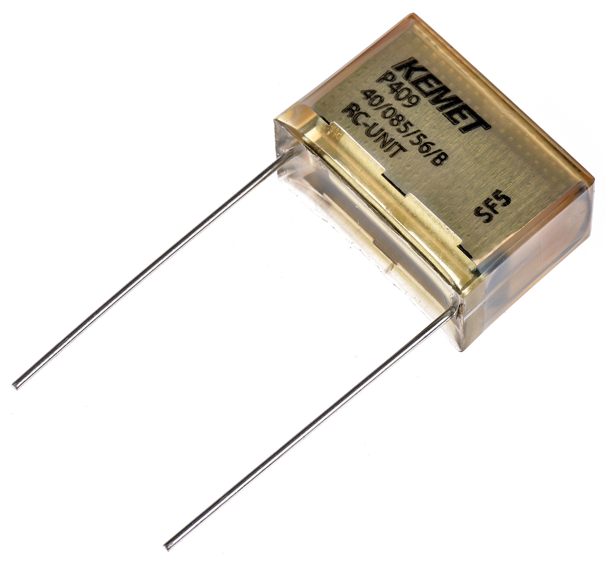 KEMET P409 Paper Capacitor, 275V ac, ±20%, 220nF, Through Hole