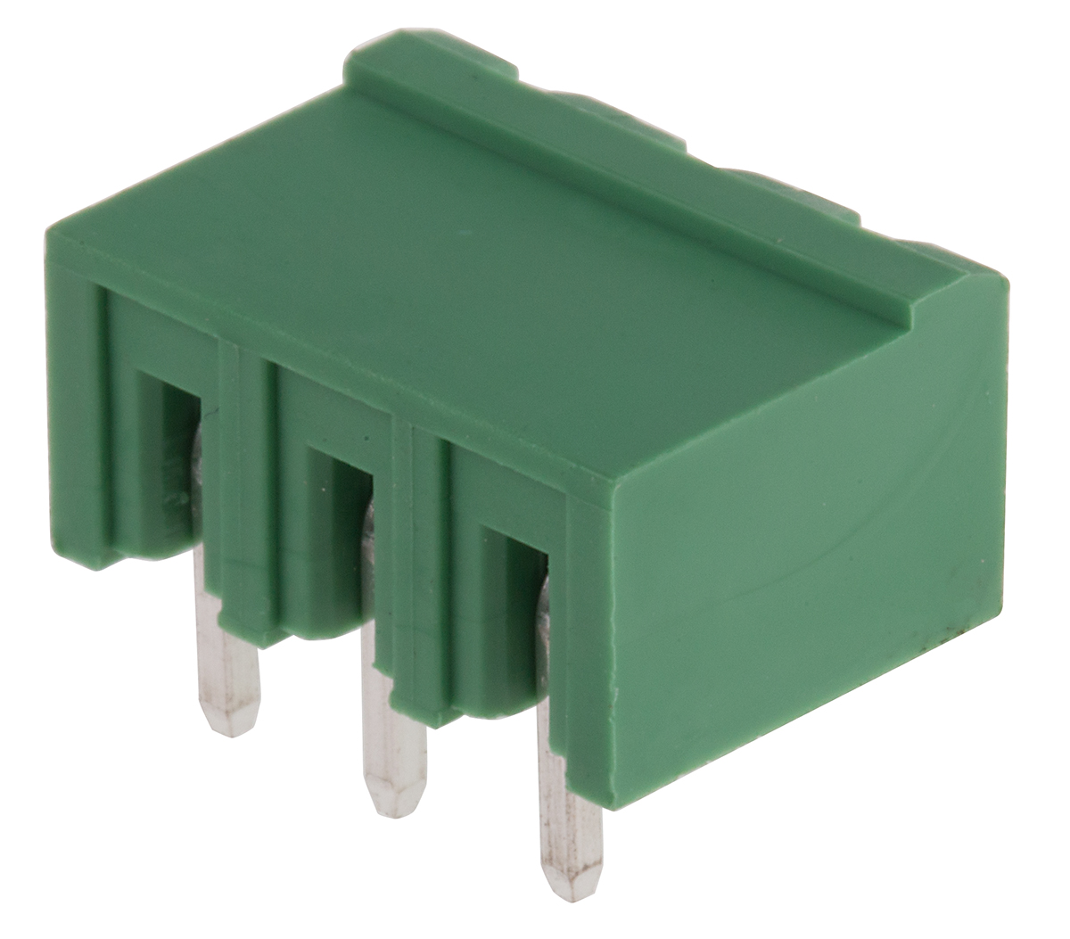 RS PRO, 5.0mm Pitch, 3 Way, Right Angle, Pluggable Terminal Block, Header, Through Hole, Solder Termination