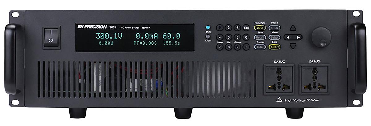 BK Precision 9805 Series Digital Bench Power Supply, 0 → 300V, 12A, 1-Output, 1500 (Maximum)VA - RS Calibrated