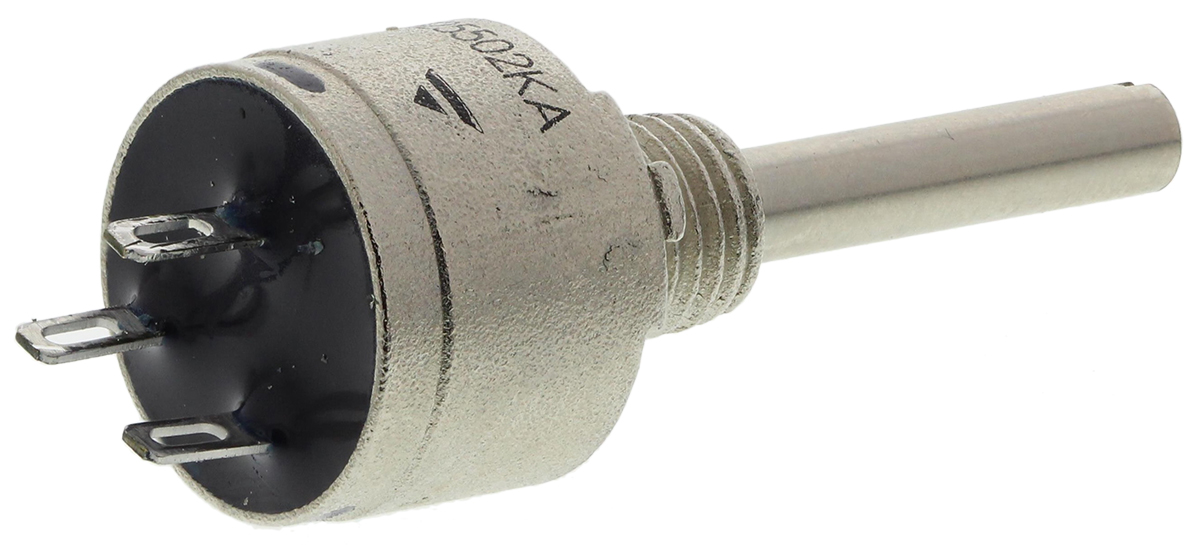 Vishay PRV6 5kΩ Rotary Potentiometer 1-Gang Panel Mount, PRV6SAABJYB25502KA
