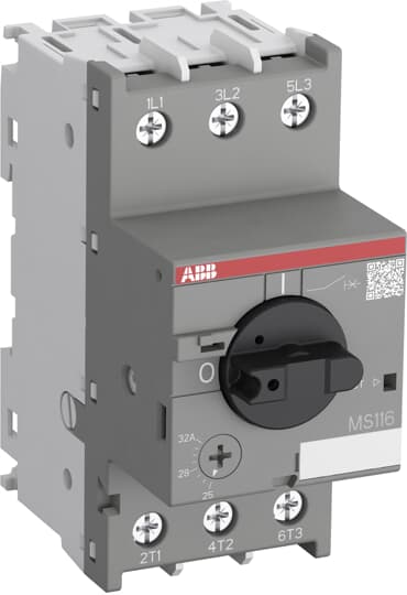ABB 20 → 25 A MS Range Motor Protection Circuit Breaker, 690 V