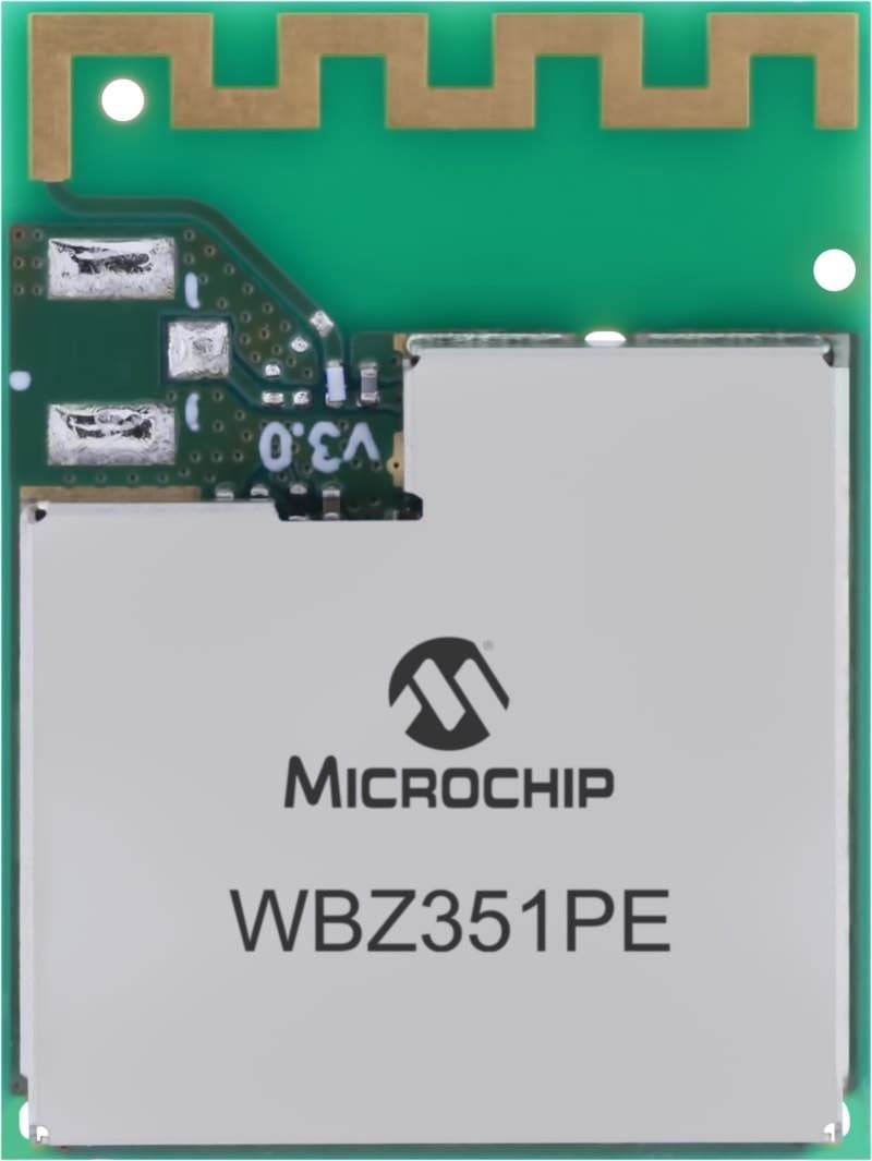 Microchip WBZ351PE-I Bluetooth Module Bluetooth 5.2